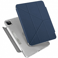 Чехол Uniq Camden Case для iPad Pro 11" (2020-2021) синий (Blue)