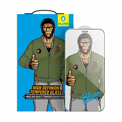 Защитное стекло Blueo 2.5D Silk full cover Narrow HD 0.26 mm для iPhone 12 Pro Max с черной рамкой (NPB3-6.7)