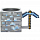 Кружка Paladone Minecraft Pickaxe Mug 550мл PP6589MCF