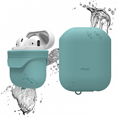 Чехол Elago Waterproof Case для AirPods мятный Coral Blue