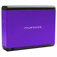 Дополнительный аккумулятор PowerRocks Magic Cube 9000 мАч пурпурный