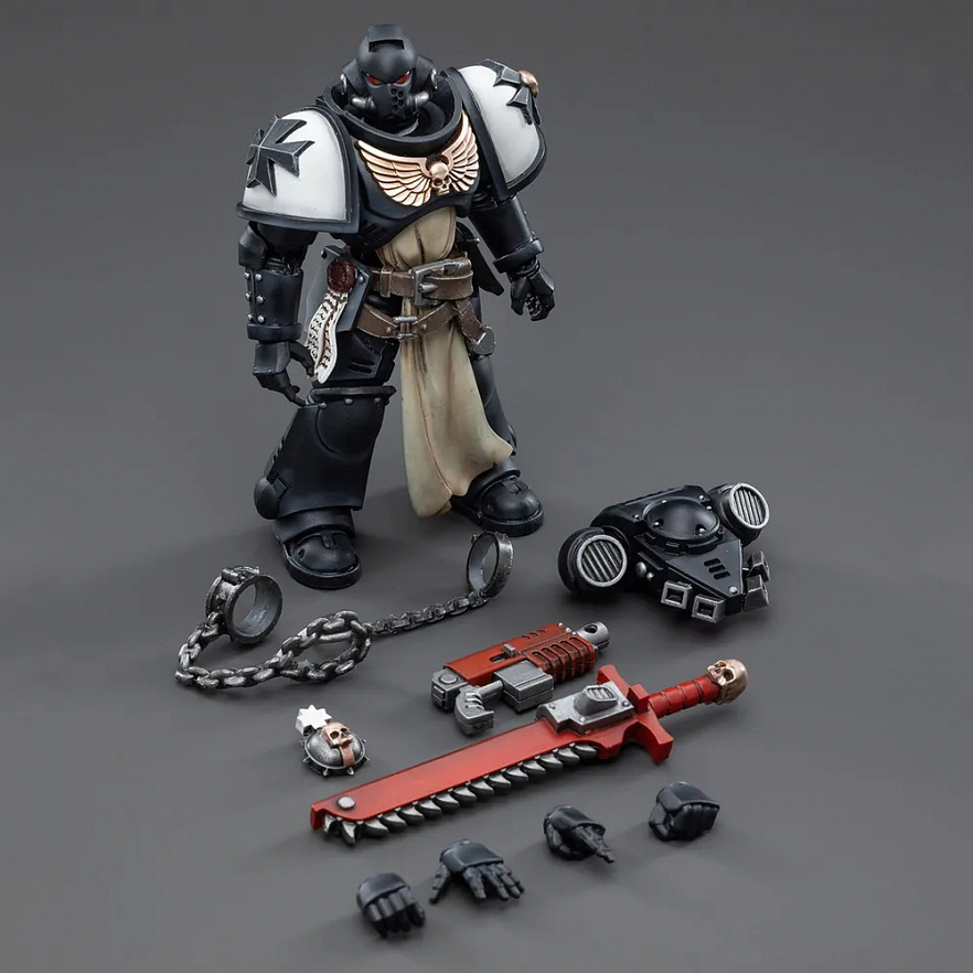 Фигурка Warhammer 40K Black Templars Primaris Crusader Squad 1:18
