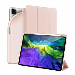 Чехол книжка iPad 11 New Dux Ducis Osom Series (с кармашком для стилуса) розовый