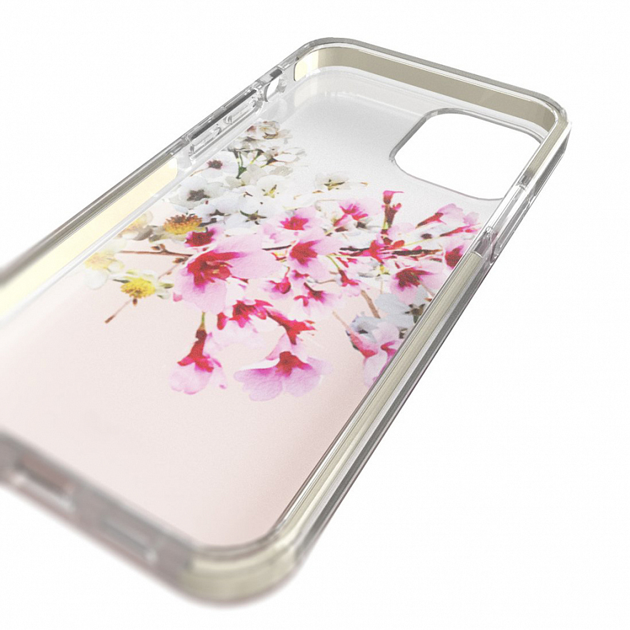 Чехол Ted Baker Anti-Shock для iPhone 13 Pro Max Jasmine Clear Pink (84615)
