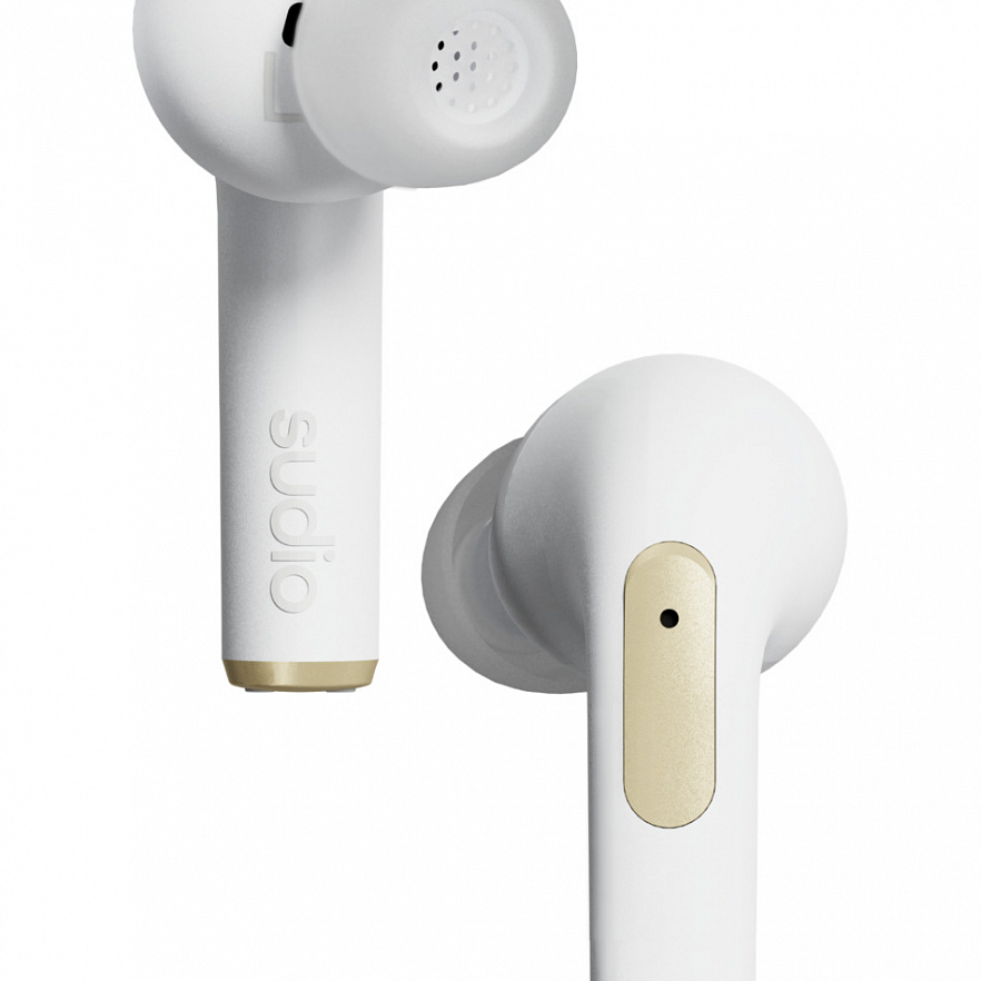 Беспроводные наушники Sudio N2 Pro белые