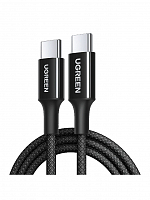 Кабель UGREEN L501 (65245) 60W USB-C  - 2м черный