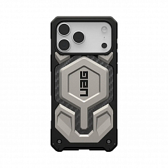Чехол Uag Monarch Pro для iPhone 17 Pro с MagSafe титан