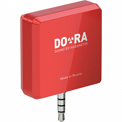 Индикатор ионизирующего излучения универсальный DO-RA.Q красный (VDR-IRQ1801-red)