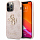 Чехол Guess PU 4G Big Metal Logo Hard для iPhone 13 Pro розовый (GUHCP13L4GMGPI)