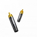 Коннектор Ugreen AV203 (60381) RCA Welded Connector (4 шт.) чёрный