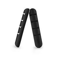 Органайзер для кабелей Ugreen LP114 (30762) Cable Organizer 4 слота (2 шт.) чёрный