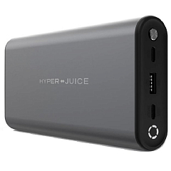Внешний аккумулятор HyperJuice 130W USB-C Battery 27000 мАч серый космос