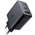 Сетевое зарядное устройство Acefast A5 USB Type-C / USB 32W PD Wall Charger чёрное (AF-A5-BK)