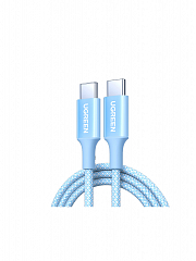 Кабель UGREEN L502 (65253) USB-C PD -  5A Max - 1м голубой