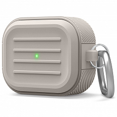 Чехол Elago Armor Case для AirPods Pro бежевый (Stone)