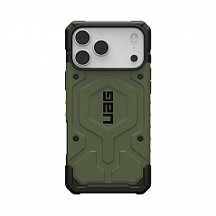 Чехол Uag Pathfinder для iPhone 17 Pro Max с MagSafe оливковый