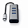 Переходник Satechi Type-C 2-in-1 USB 3.0 & Ethernet Aluminium Hub серый космос (ST-TC2N1USB31AM)