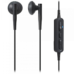 Беспроводные наушники Audio-Technica ATH-C200BT Wireless In-Ear Headphones чёрные