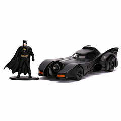 Набор Jada Toys машинка с фигуркой Batmobile 1:32 1989 Batmobile W/Batman Figure 31704