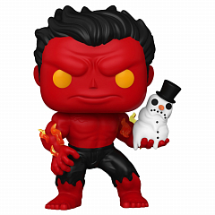 Фигурка Funko POP! Bobble Marvel Holiday S4 Red Hulk