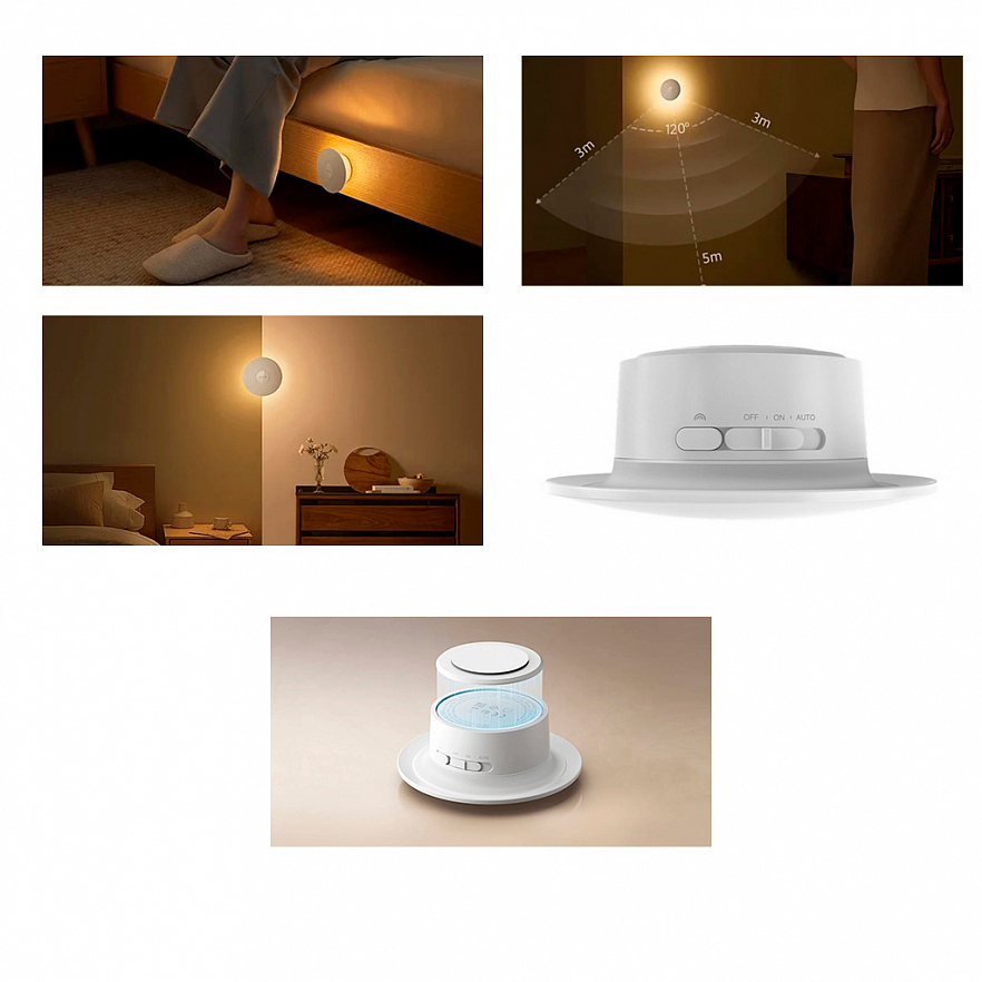 Светильник с датчиком движения Xiaomi Night Light 3 белый