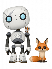 Фигурка Funko POP! Movies Wild Robot Roz with Fink & Brightbill (1794)