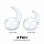Амбушюры Elago Earbuds Hook Cover для AirPods Pro светящиеся в темноте белые (Nightglow Blue)