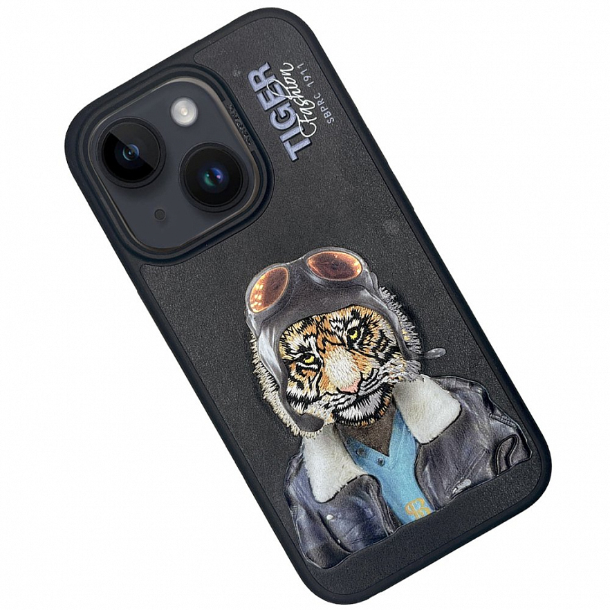 Чехол Santa Barbara Polo & Racquet Club Fergus для iPhone 15 чёрный