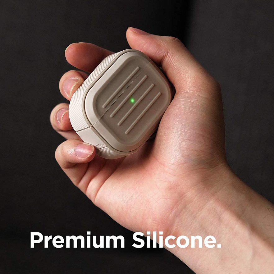 Чехол Elago Armor Case для AirPods Pro бежевый (Stone)