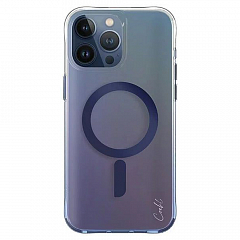 Чехол Uniq COEHL Dazze Azure Blue (MagSafe) для iPhone 15 Pro Max Лазурный Синий