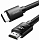 Кабель Ugreen HD119 (40102) 4K HDMI Male To Male Cable Braided (3 метра) чёрный