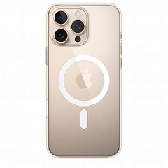 Чехол Apple MagSafe Clear Case для iPhone 16 Pro Max Прозрачный (Transparent)