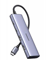 Хаб UGREEN CM473 (15395) 4-Port USB-C Hub