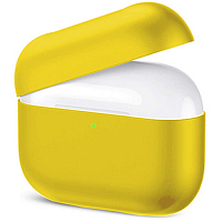 Чехол iNeez Slim Series Soft Touch для AirPods Pro жёлтый 