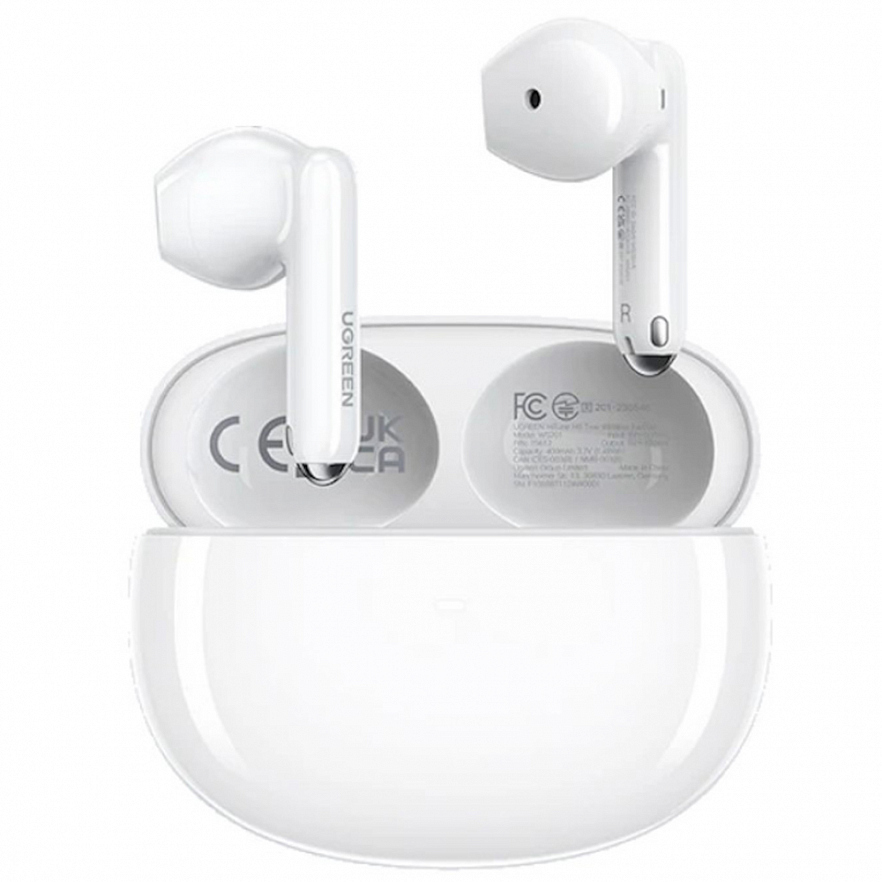 Беспроводные наушники Ugreen WS201 HiTune H5 Earbuds белые (15612)