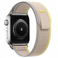 Спортивный ремешок Trail Loop для Apple Watch 38/40/41 мм бежевый / жёлтый