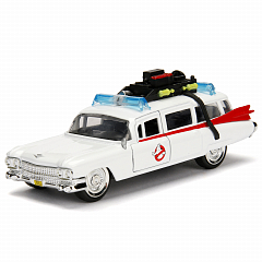 Модель машинки Jada Toys GhostBuster Ecto-1-Free Rolling