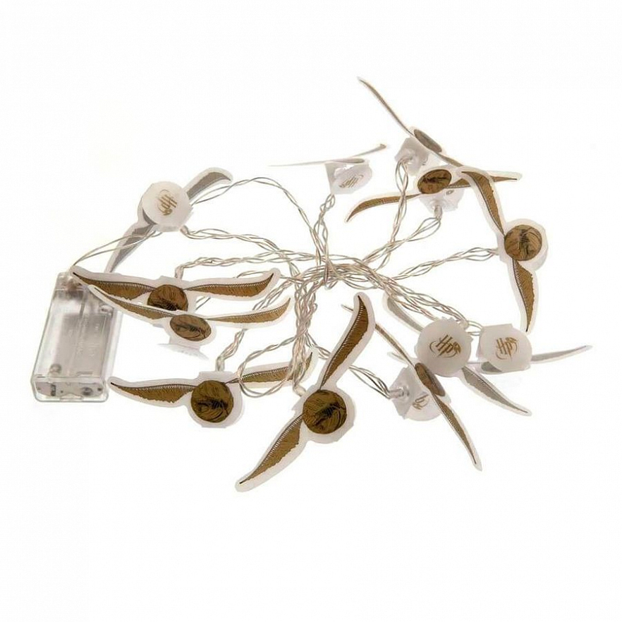 Гирлянда Harry Potter Golden Snitch 2D String Lights Гарри Поттер: Золотой Снитч