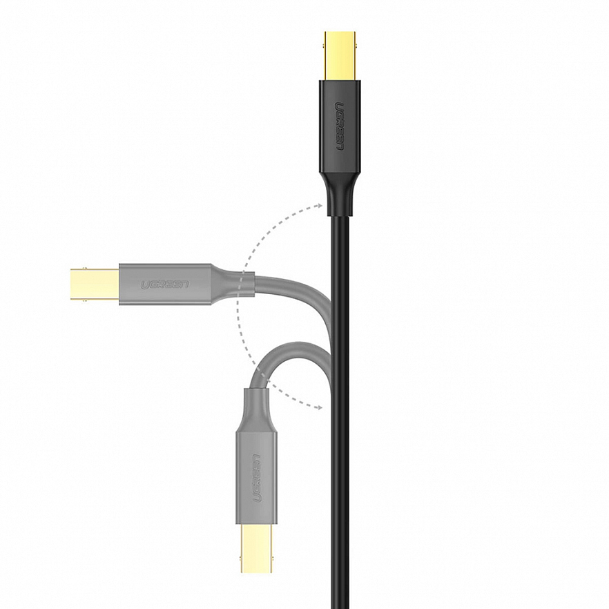 Кабель для принтера Ugreen US135 USB-A - USB-B  - 5 метроув