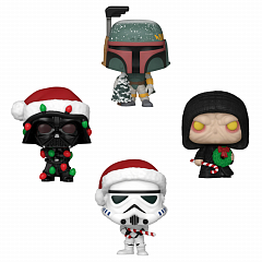 Набор подарочный Funko Pocket POP! Star Wars Tree Holiday Box 4 фигурки 79932