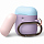 Чехол Elago A2 Wireless Silicone Duo Hang Case для AirPods 2Gn фиолетовый Lavender (голубая Pastel Blue/розовая крышки)