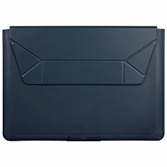 Чехол Uniq Oslo для MacBook Pro 14 (M1/M2, 2021-2023) тёмно-синий (Abyss Blue)