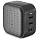 Сетевое зарядное устройство HyperJuice Lifestyle 65W GaN Charger 1 x USB / 2 x USB-C чёрное (HJ265-BLACK)