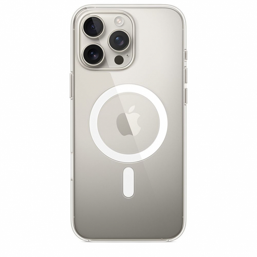 Чехол Apple MagSafe Clear Case для iPhone 16 Pro Max Прозрачный (Transparent)