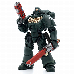 Фигурка Warhammer 40K Dark Angels Intercessors Sergeant Caslan 1:18