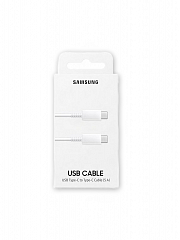 Кабель SAMSUNG USB-C - 1m 5A (EP-DN975) белого цвета