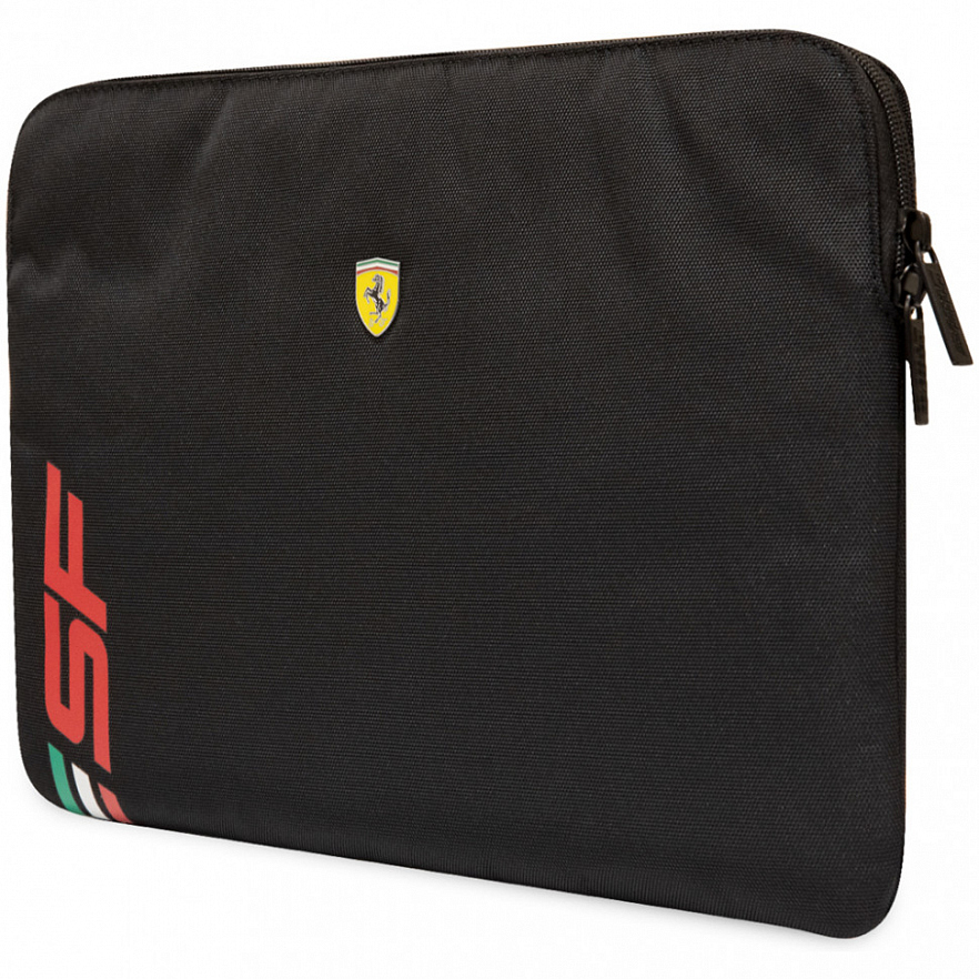 Чехол CG Mobile Ferrari Computer Sleeve PU SF Logo для ноутбуков 14" чёрный (FECS14PSFK)