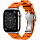 Умные часы Apple Watch Series 10 Hermes 46 мм, спортивный ремешок Kilim оранжевый