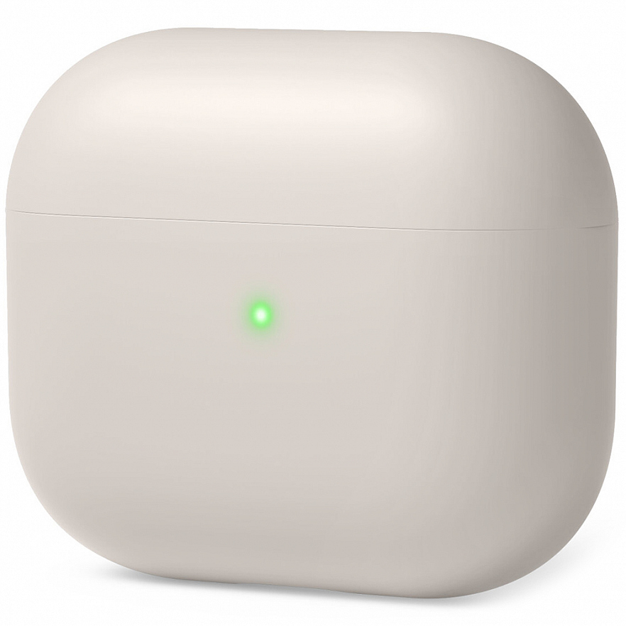 Чехол Elago Liquid Hybrid Basic Case для AirPods 3 бежевый (Stone)