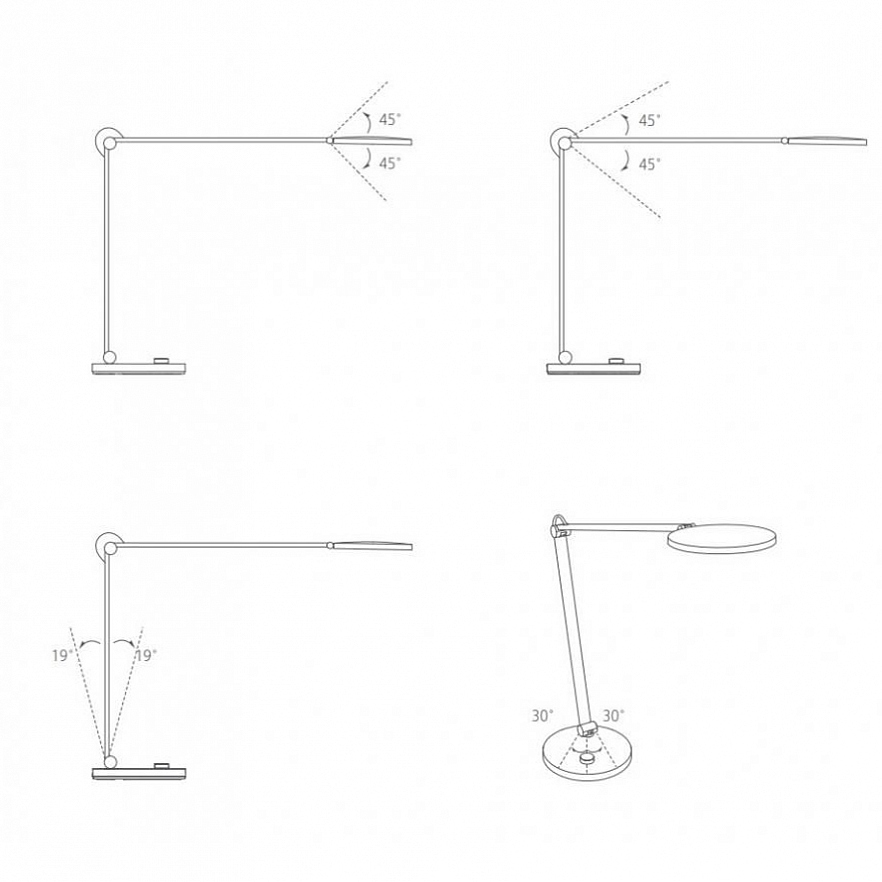 Умная настольная лампа Xiaomi Mi Smart LED Desk Lamp Pro (BHR4119GL)